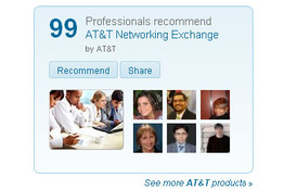 at&t recomendation ads
