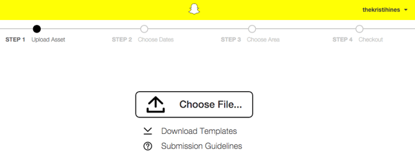 snapchat geofilter template download
