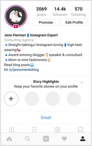 instagram story highlights on profile - follow instagram newest logo