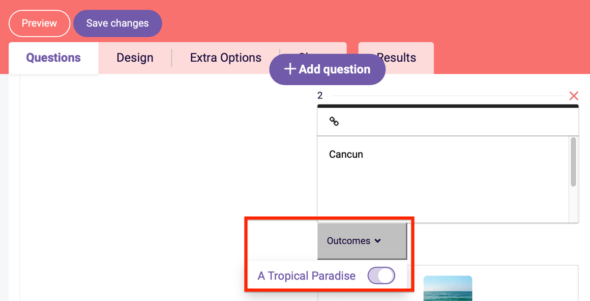 How To Create An Online Quiz For Social Media Social Media Examiner - match your answers to your outcomes in your survey anyplace questionnaire