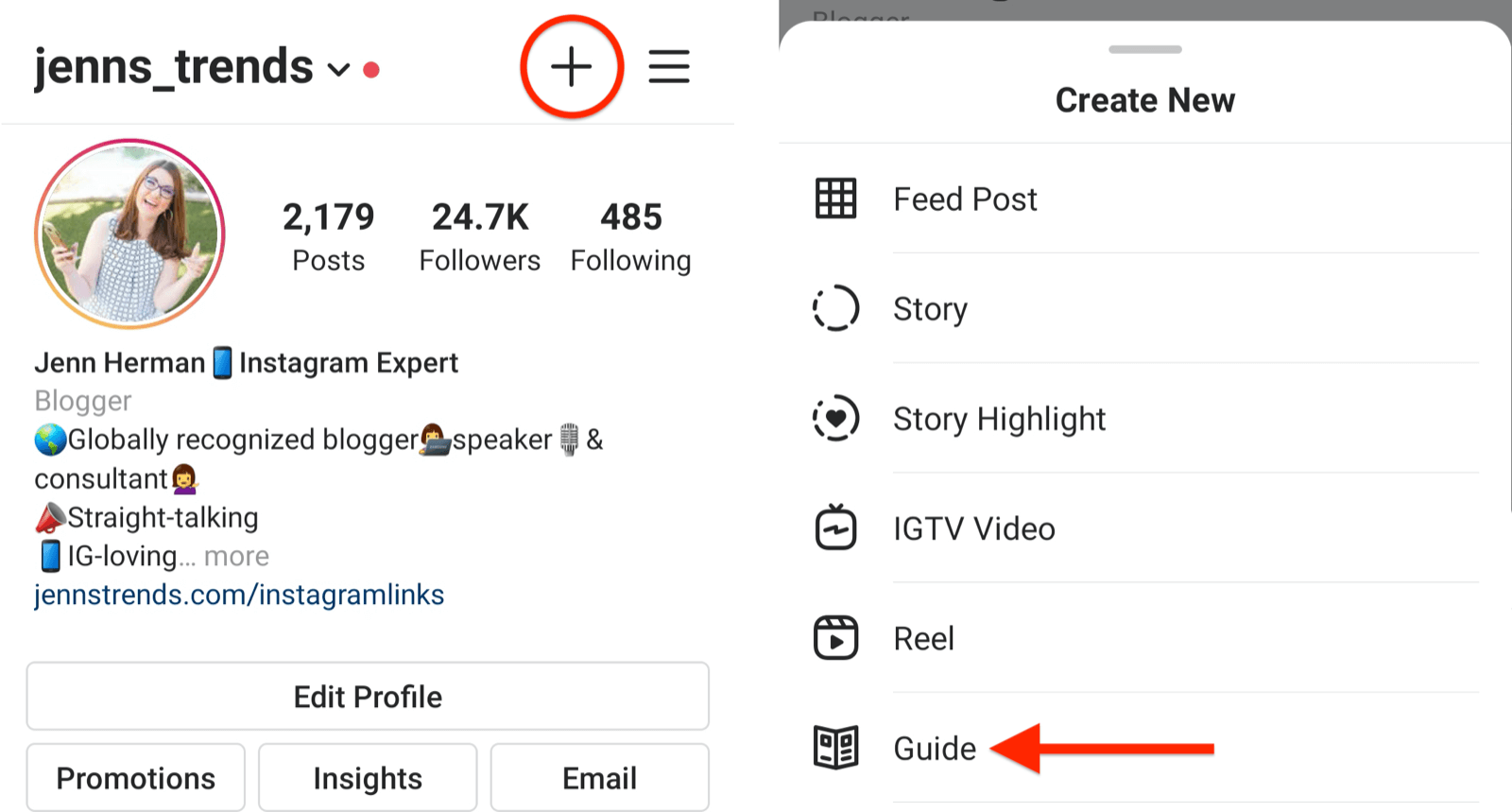 How to Create Instagram Guides: Step-by-Step Setup : Social Media Examiner