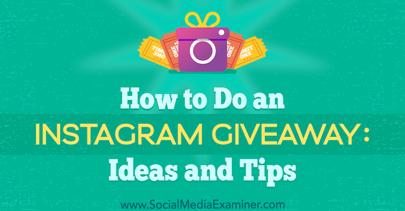 How to Advertise and Promote Your Instagram Giveaway