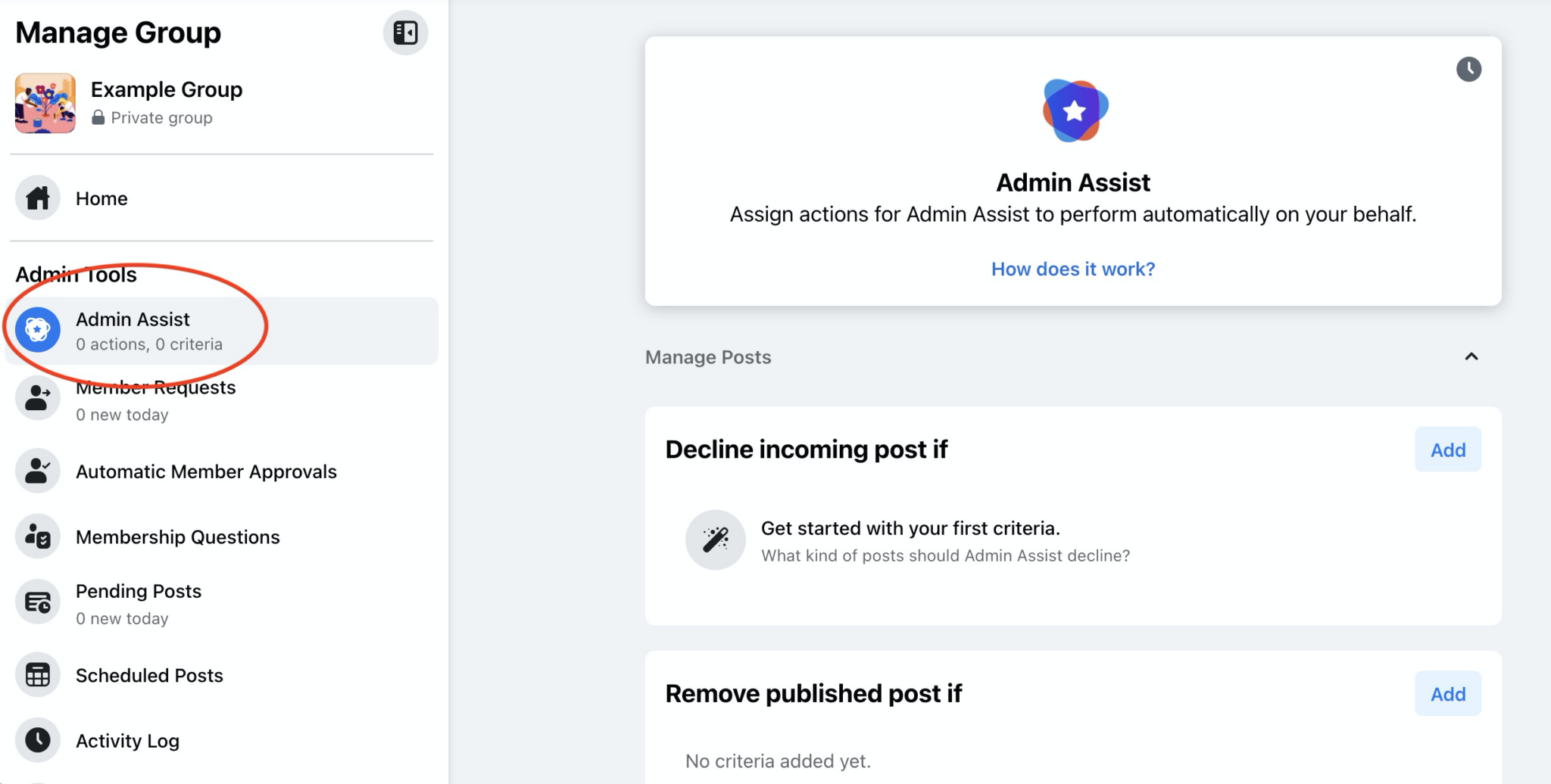 Facebook Admin Assist: Streamline Your Facebook Group Content ...