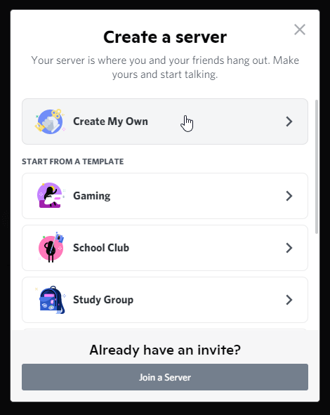 About Anywhere Club Discord server