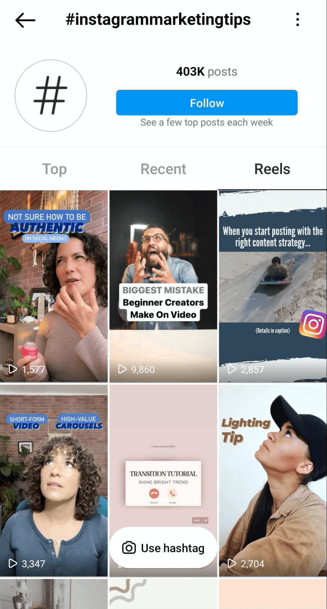 tekst Een computer gebruiken Canberra How to Use Instagram Hashtags in 2022: A Guide for Marketers : Social Media  Examiner
