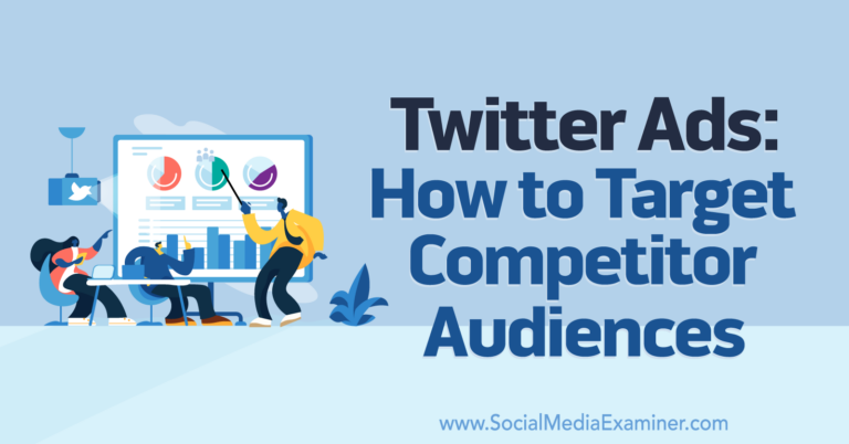 Twitter Ads: How to Target Competitor Audiences : Social Media Examiner