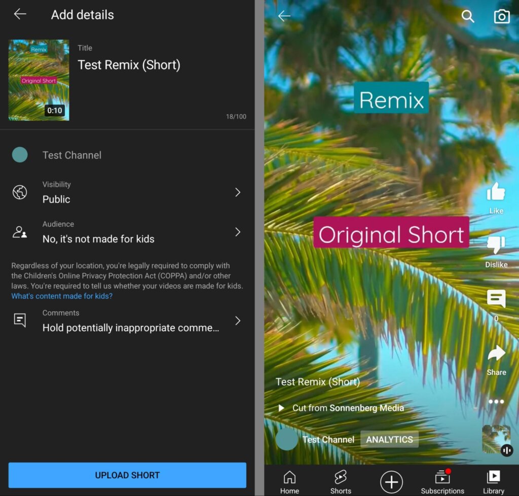 How to Easily Create YouTube Shorts With YouTube Remix : Social Media