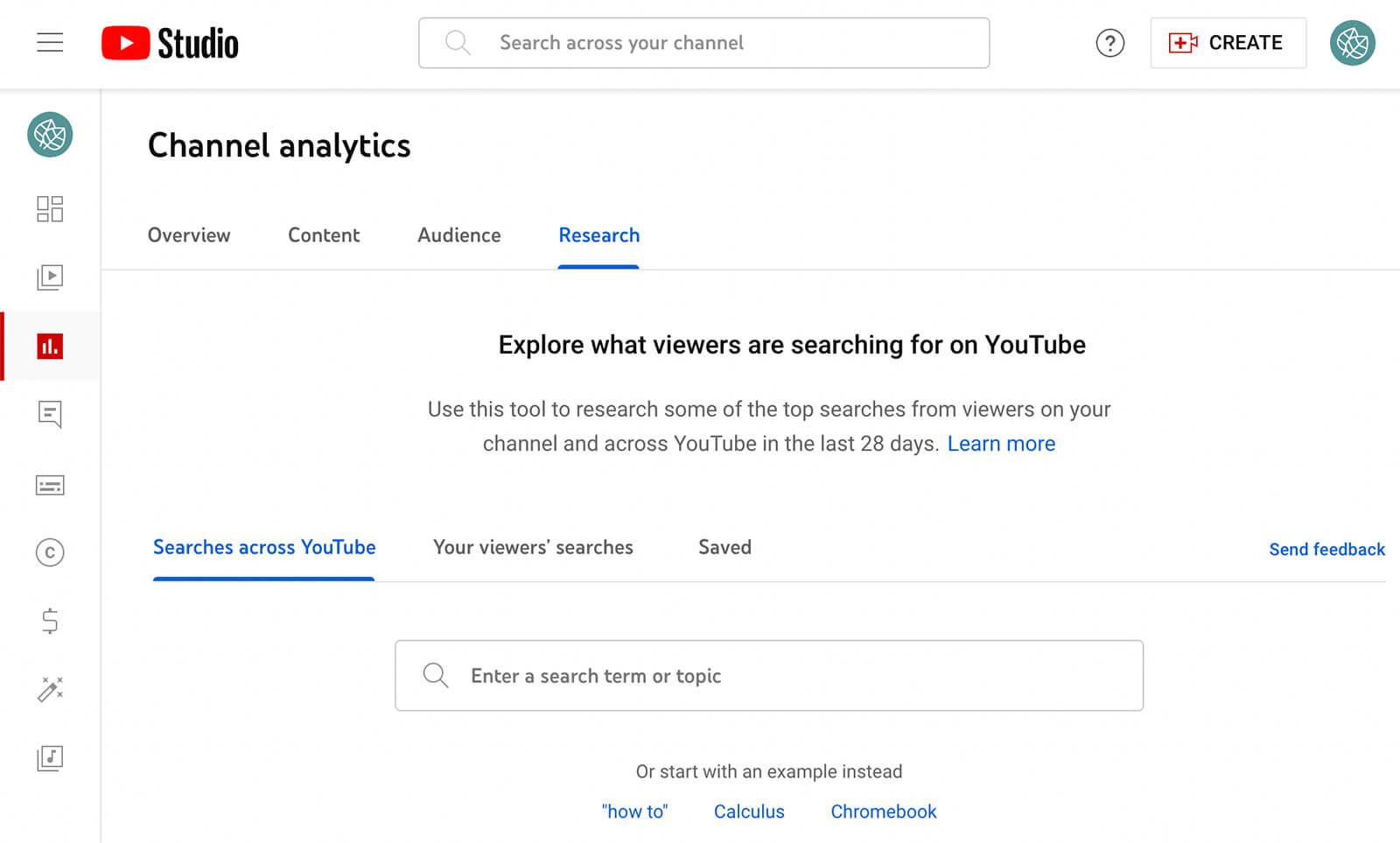 how to research youtube channels