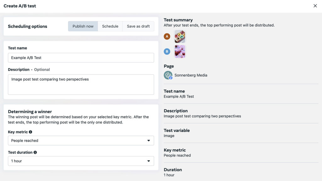 How To A/B Test Your Way To Successful Organic Facebook Content ...