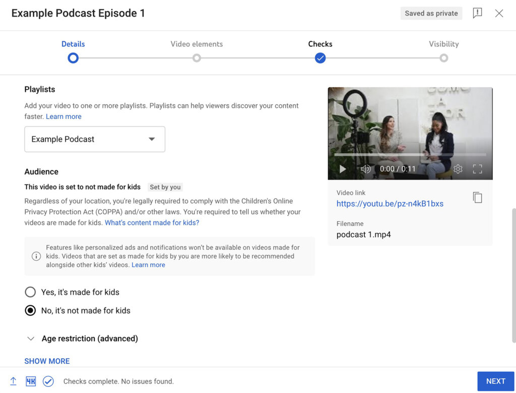 How To Add Your Podcast On YouTube : Social Media Examiner